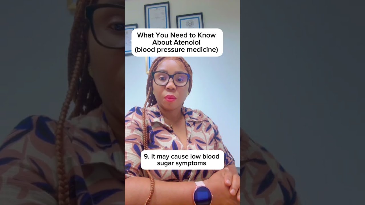 What You Need to Know About Atenolol (blood pressure medicine) #health #badge99 #atenolol