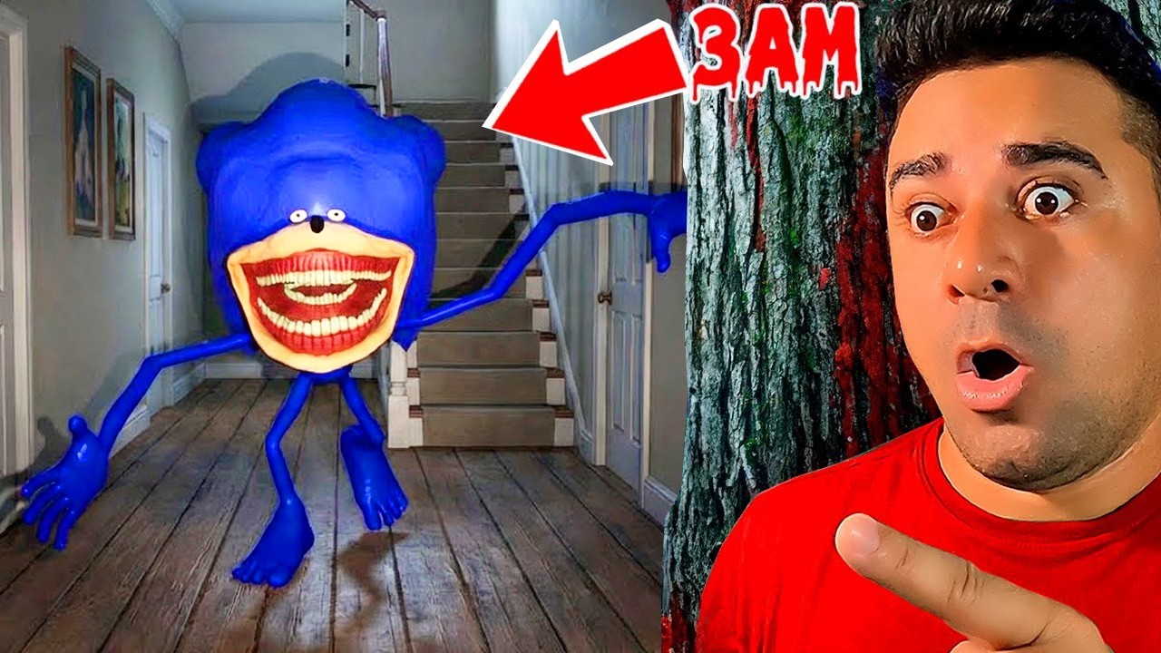 NUNCA VEJA os VÍDEOS DO SONIC SHIN TAPES 360° AS 3 DA MANHÃ POR QUE...