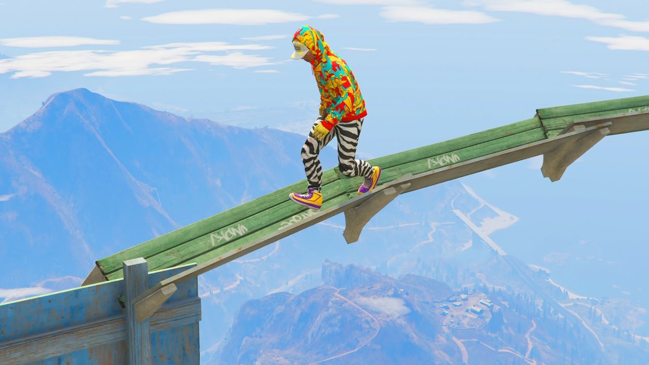 PARKOUR EXTREMO! EL GRAN SALTO!! - GTA V ONLINE