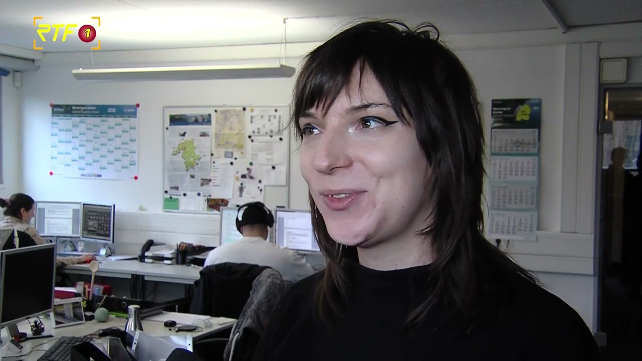 Die Linke will Geschichte schreiben: Katharina Poppei besuchte RTF.1-Redaktion