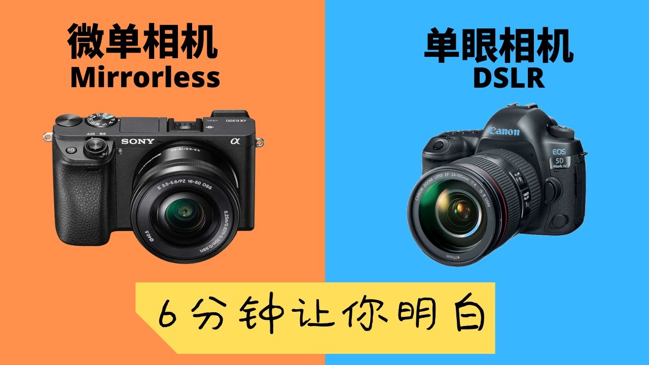 微单 和 单反  解释 ( DSLR 和 mirrorless 必须了解的差别 )