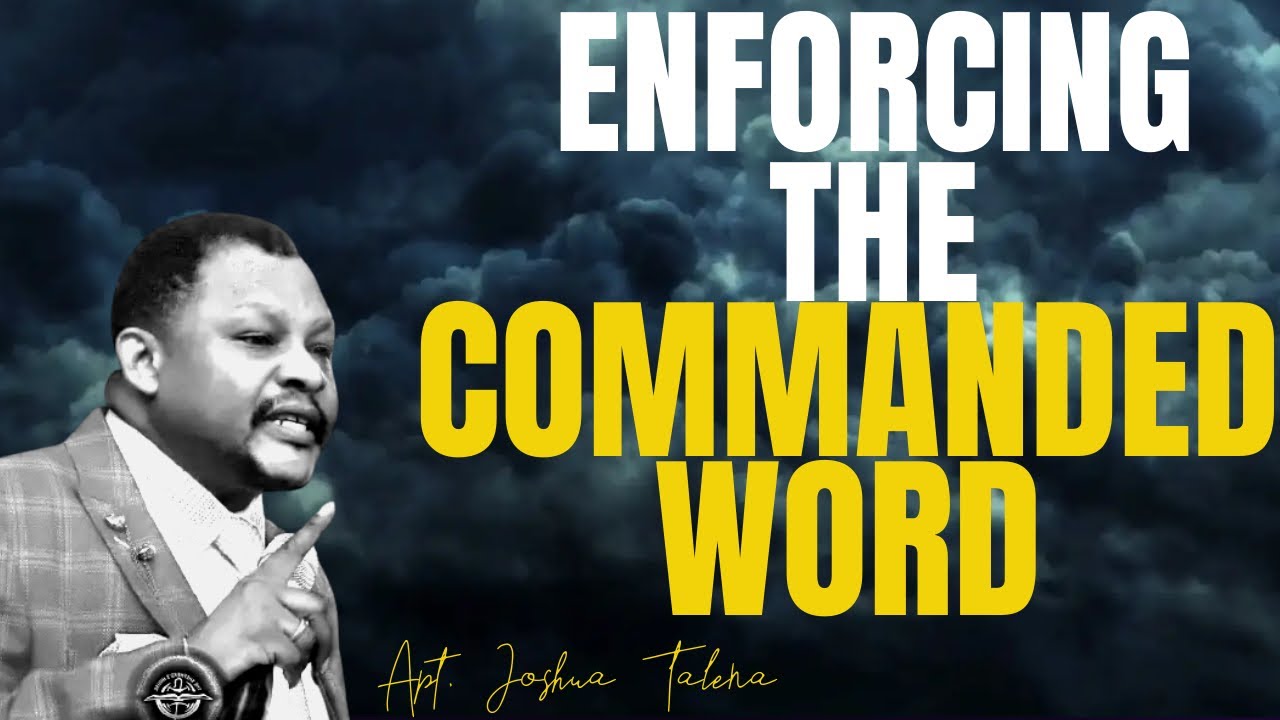 ENFORCING THE COMMANDED WORD // APOSTLE JOSHUA TALENA ministering in WORD OF LIFE BIBLE CHURCH WARRI