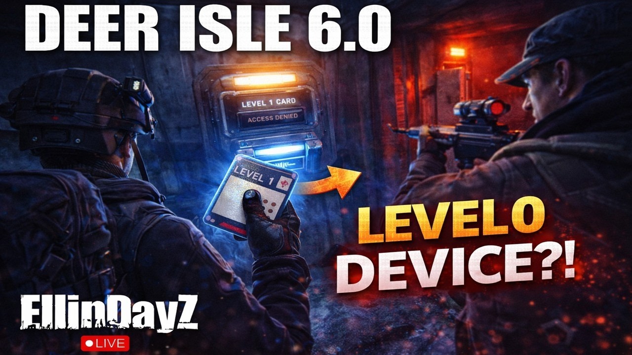 Deer Isle 6.0 ENDGAME With Tonk – New Punch Card Device! | DayZ Live in 1440p #dayz #survival #live