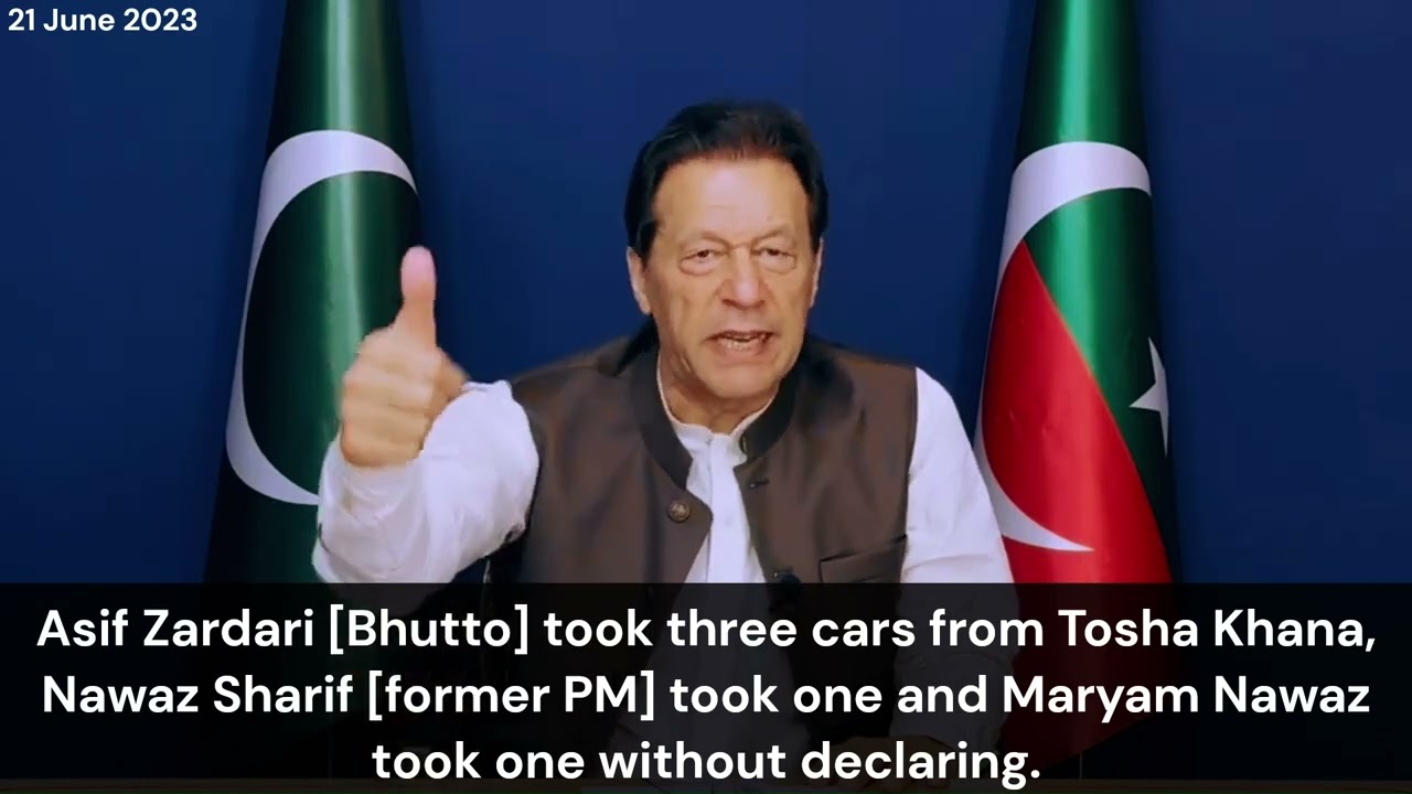Chairman Imran Khan Speech Highlights with English Subtitles | June 21, 2023