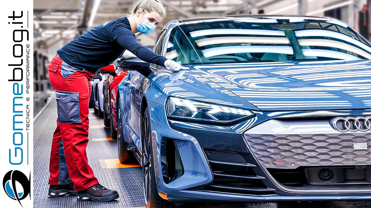 Тур по лучшему заводу Audi, производящему футуристический Audi e-tron - ПРОИЗВОДСТВО