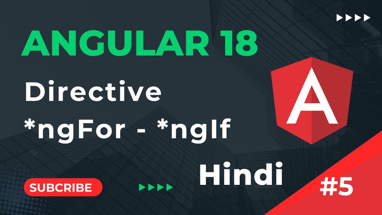 Структурная директива | *ngIf *ngFor | Учебное пособие по Angular 18 на хинди | часть 5