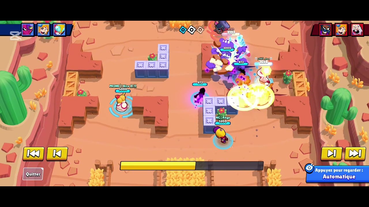 1vs3 2 round avec max lv7 500tr