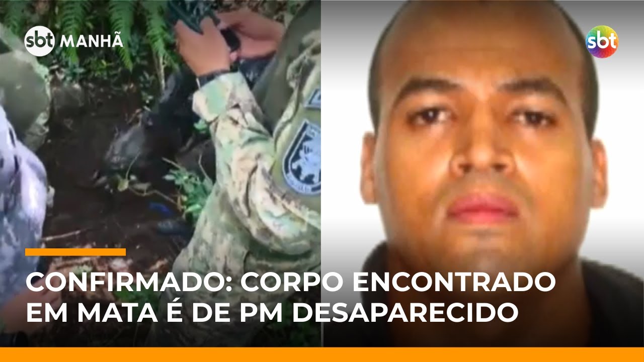 Corpo encontrado em sítio na Grande SP é de policial militar | #SBTManhã