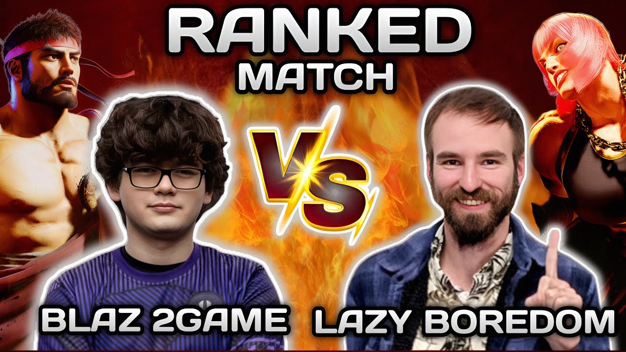 SF6 ▰ Blaz 2G ( Ryu )  VS Lazy Boredom ( Mariza ) ▰ High