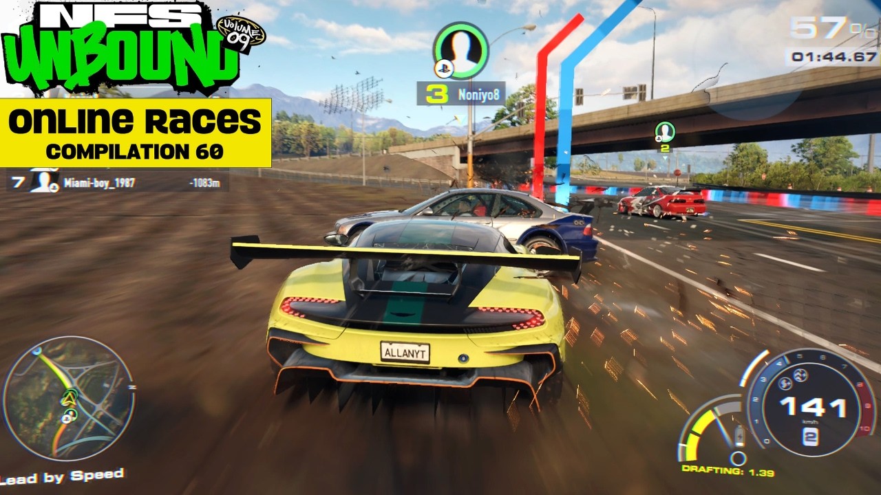 NFS Unbound Online Races Compilation 60