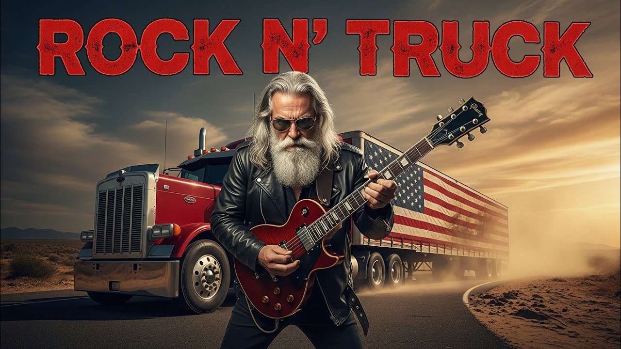 BEST ENDLESS MILES OF ROCK COUNTRY – Truck Driving Highway Mix.