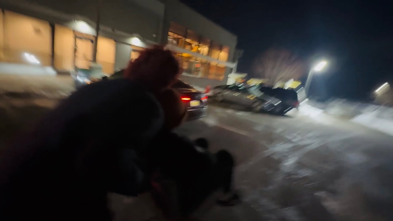Riding In A Shopping Cart Through the McDonald’s Drive Thru