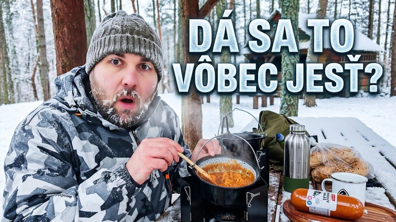 DÁ SA TO JESŤ?? Držkový Guláš Mecom - Ochutnávka v Mrazivej Horskej Osade 