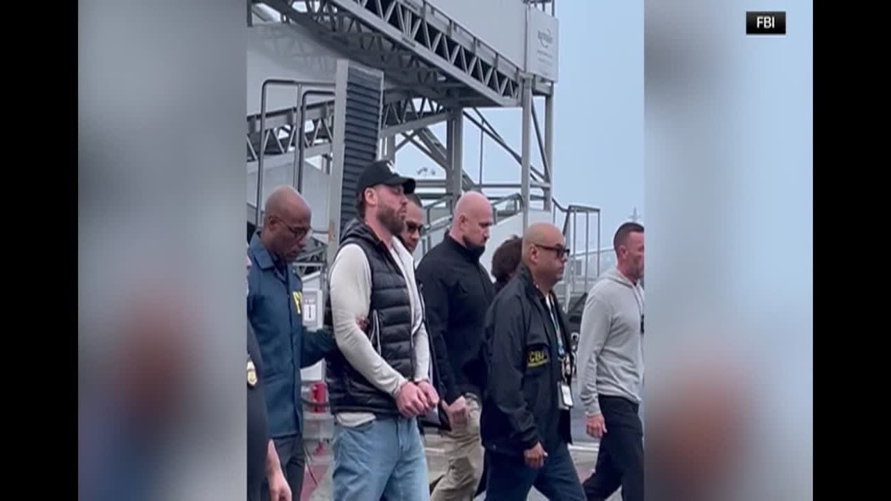 PERP WALK: FBI takes Olympic snowboarder Ryan Wedding into custody for drug, murder charges