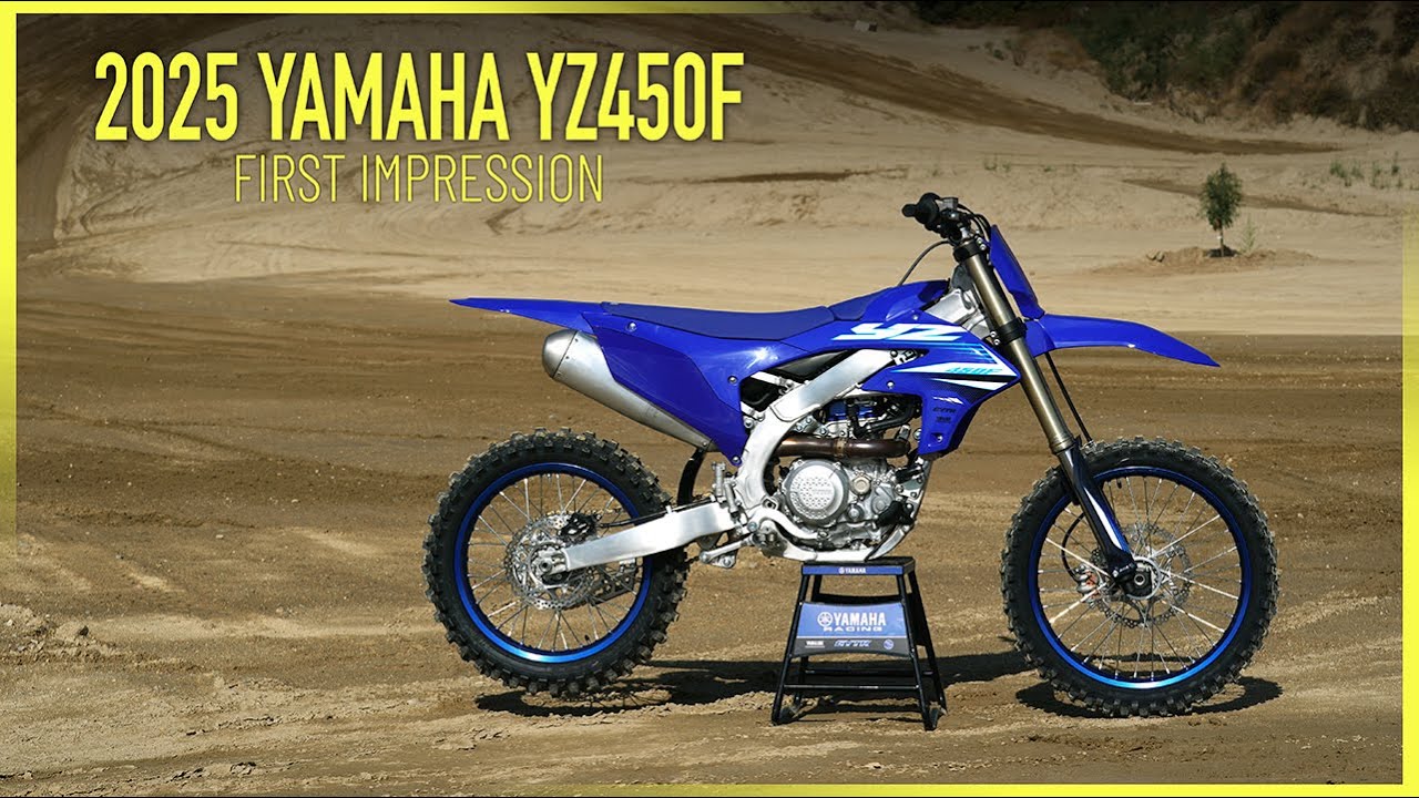 Did the BEST 450 Get Even BETTER? First Test of the 2025 Yamaha YZ450F!