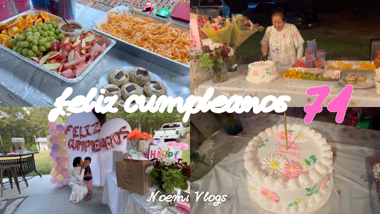 fiesta sorpresa para mi suegra🎁no se lo esperaba🥳