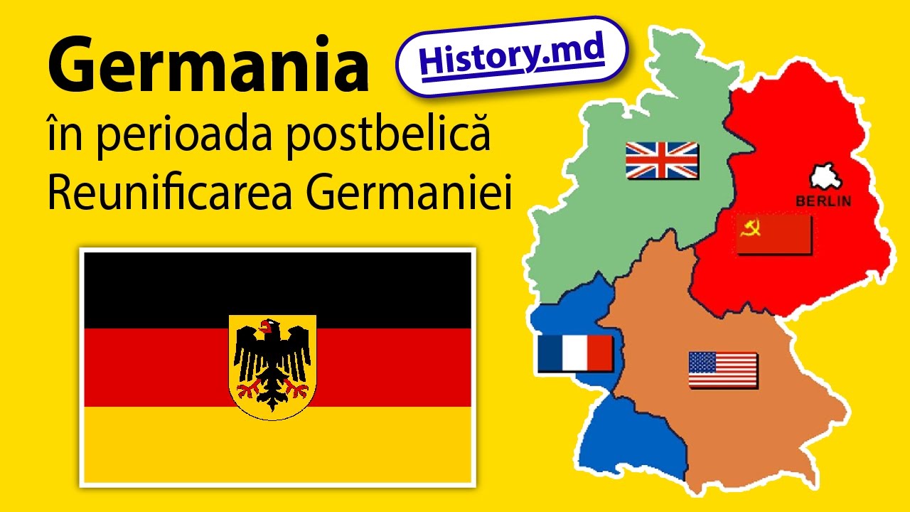 Germania în perioada postbelică. Reunificarea Germaniei.