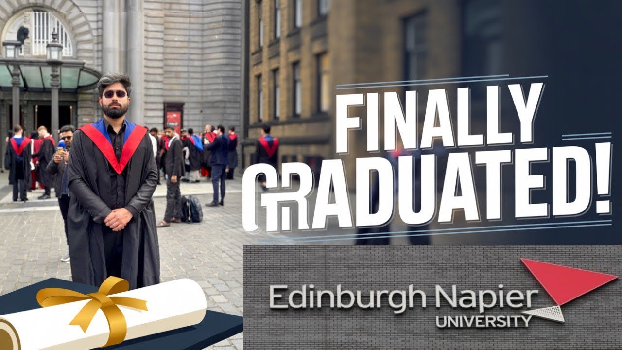 I Graduated from Edinburgh Napier University 🎓 Full Convocation Experience