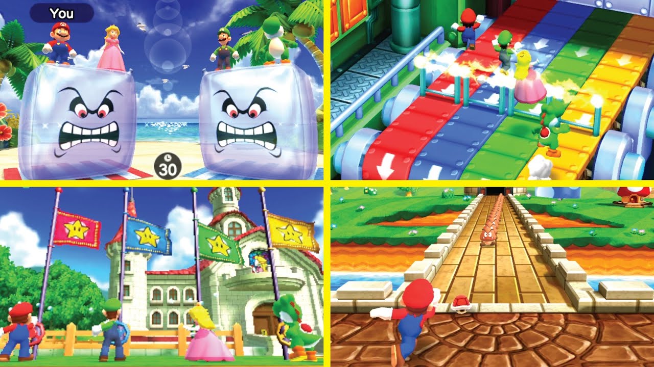 Вся Mario Party: 100 лучших мини-игр, которых нет в Mario Party Superstars