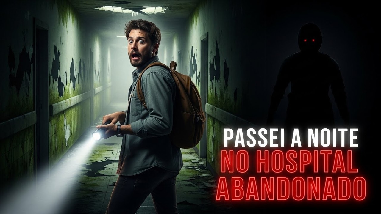 GRAVEI o INEXPLICÁVEL: Minha Noite de TERROR no Bloco Cirúrgico ABANDONADO!