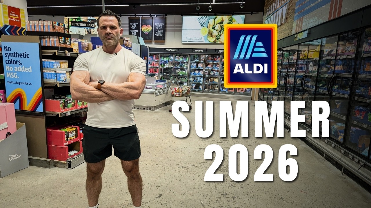 Летняя закупка продуктов в Aldi 2026 | ЛУЧшие высокобелковые продукты, которые стоит купить в Aldi