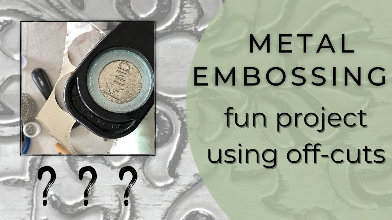 Pewter Embossed DIY Keychain