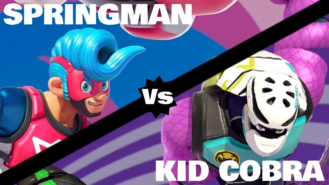 Springman Vs Kid Cobra Special ARMS Match!