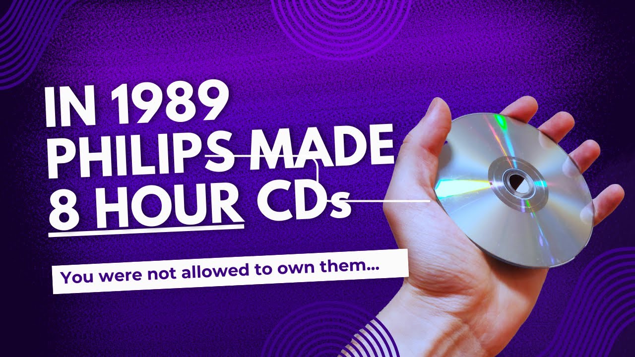 Rare Format: Philips’ Incredible 8 Hour CD Player!