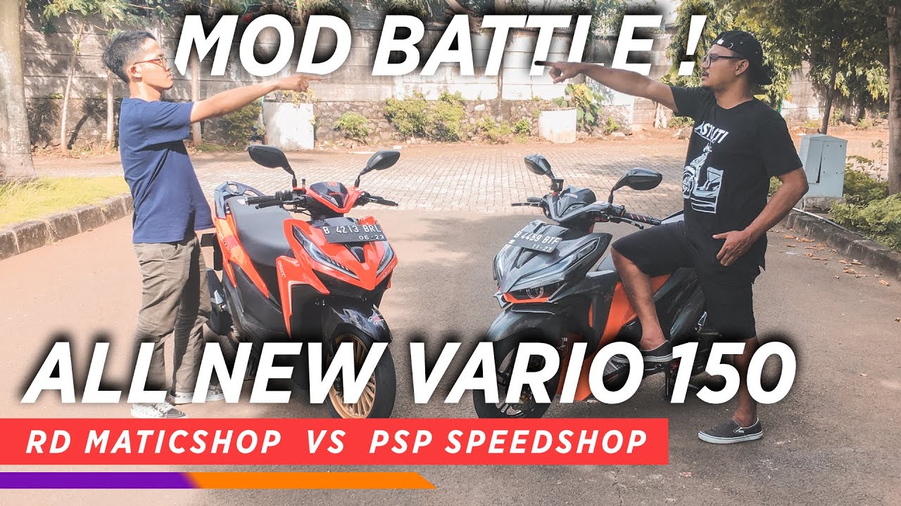 MODIFICATION BATTLE | RD Maticshop VS PSP SpeedShop
