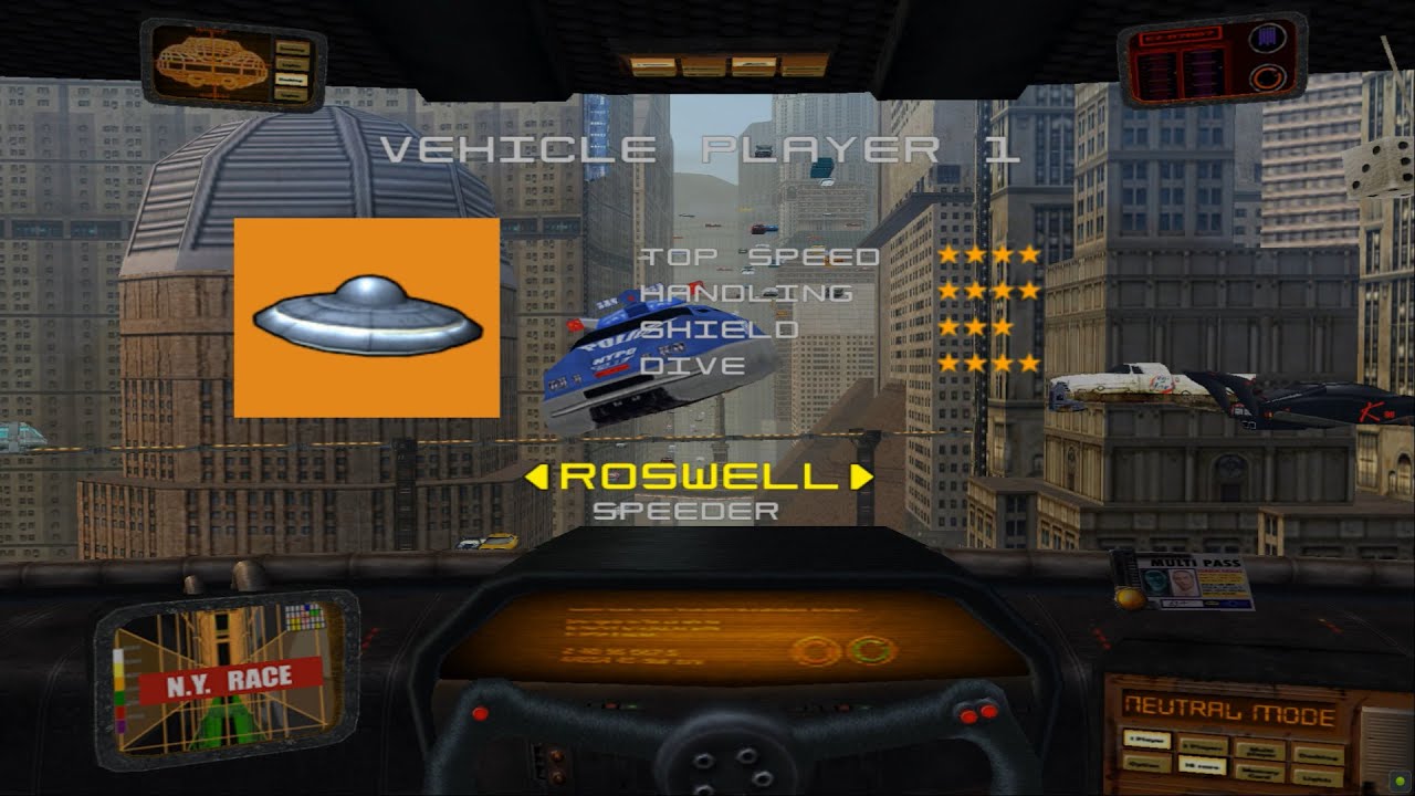 NYR: New York Race All Vehicles Catalog