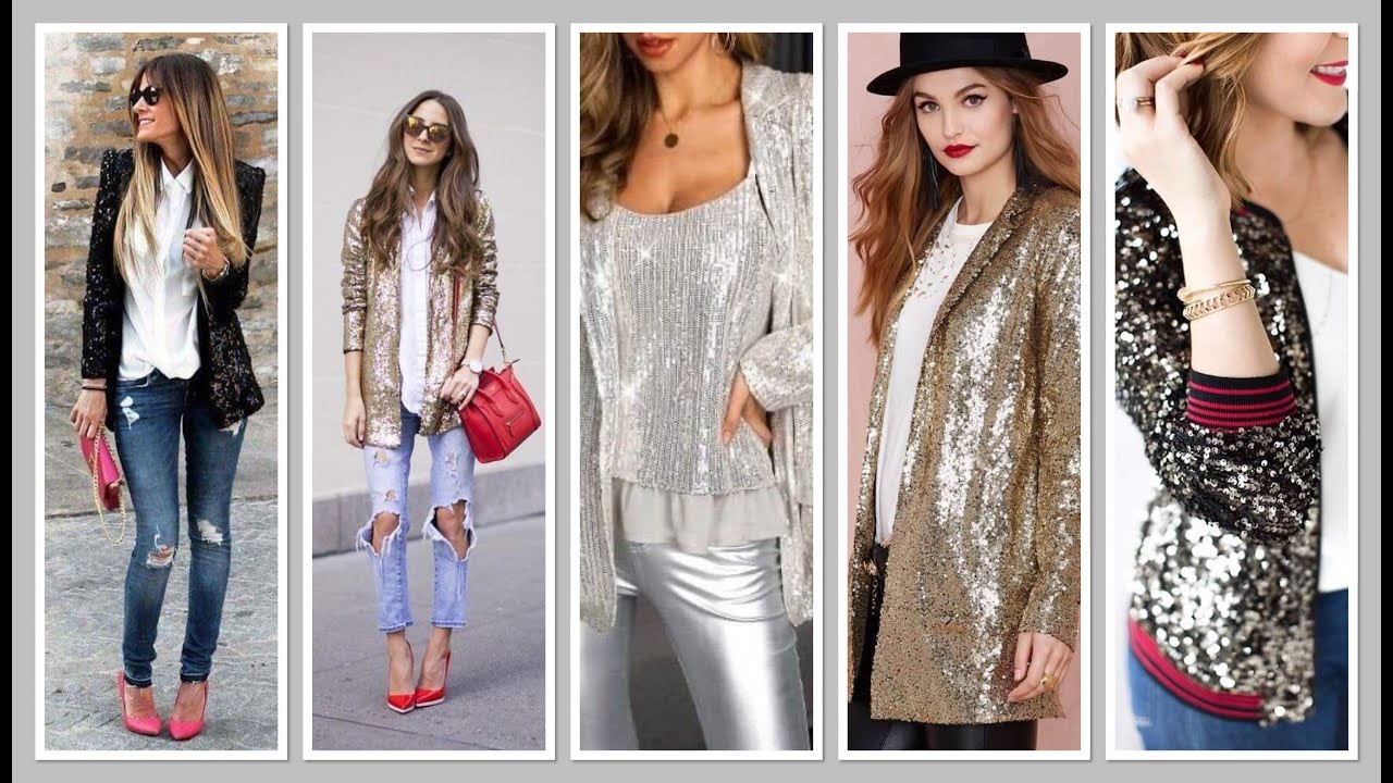 Hermosos Blazers con Gliters , lentejuelas 😍