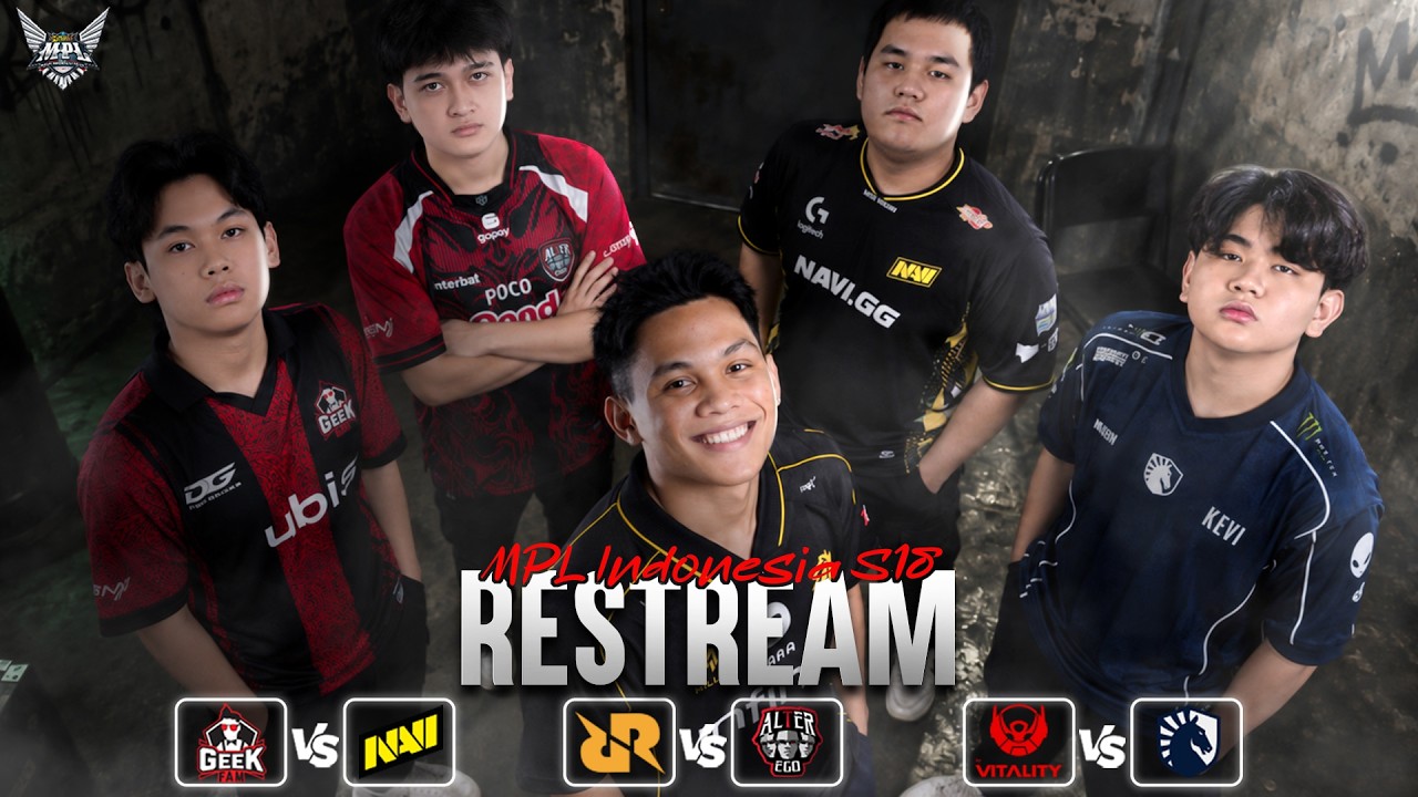 RESTREAM MPL INDONESIA S18 RRQ VS AE