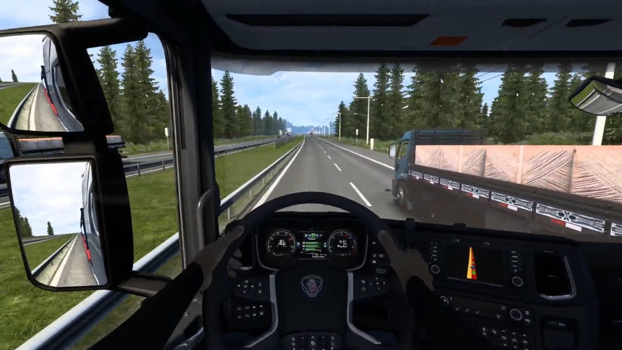 ✅ SCANIA 450S TANQUE PORTÁTIL Logitech g27 gameplay