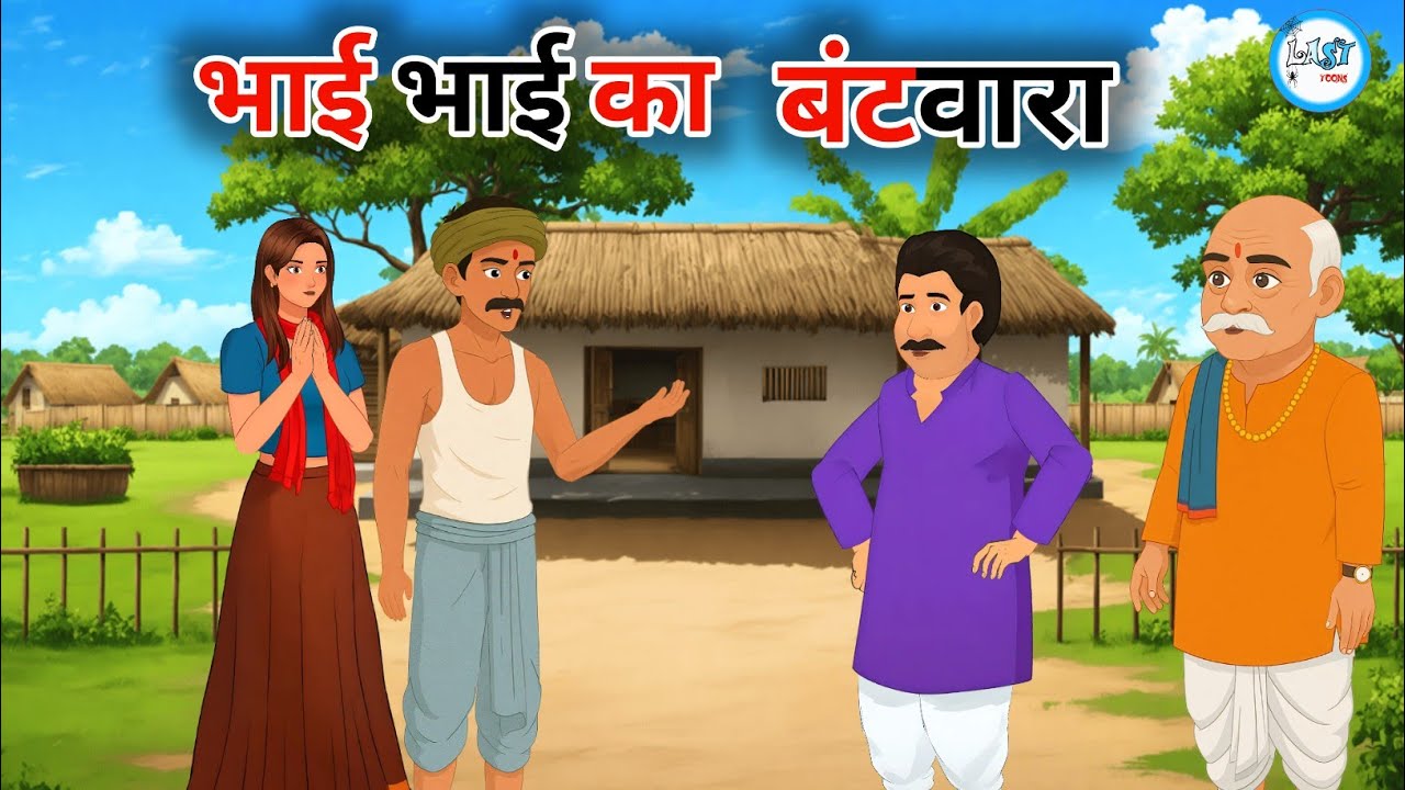 भाई भाई का बंटवारा। Bhai Bhai Ka Batvara। हिंदी कहानियां। Hindi Kahani। Moral Stories।