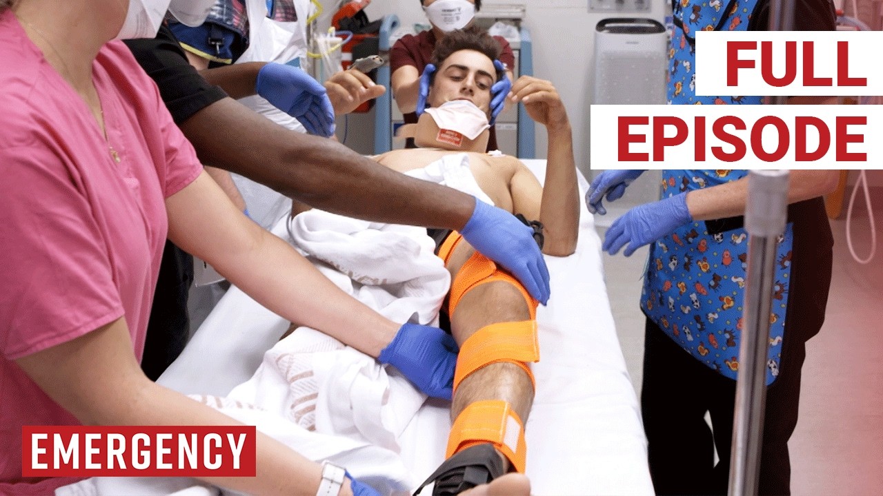 Dirt-bike Rider Launched In The Air Is In Excruciating Pain | S4 Ep8 Full Episode | Emergency