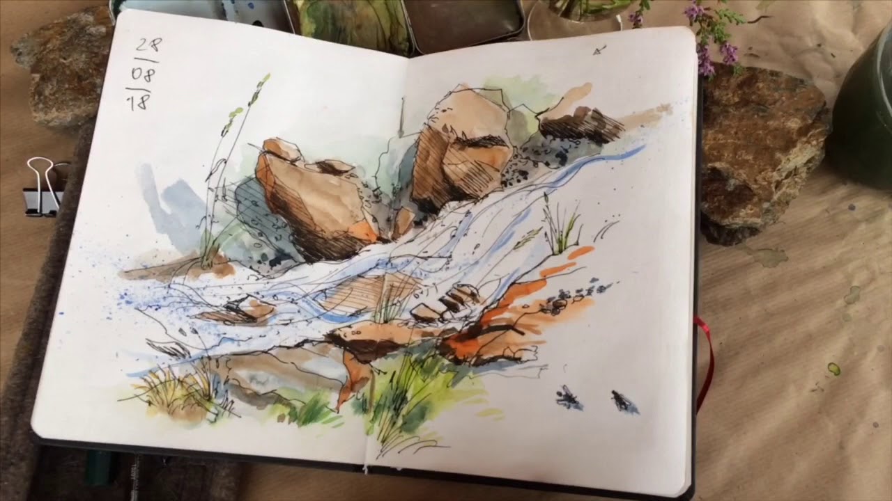 mountain-sketching 2018