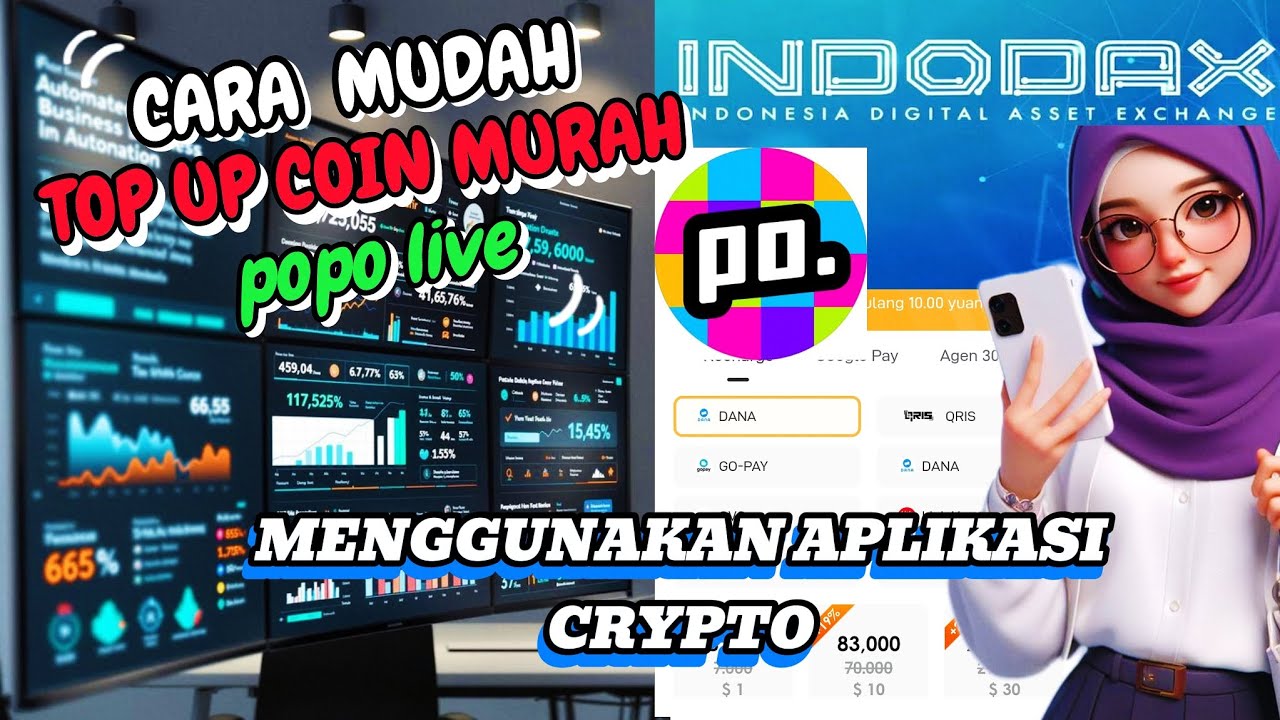 CARA TOP UP COIN POPO LIVE || TOP UP COIN MURAH