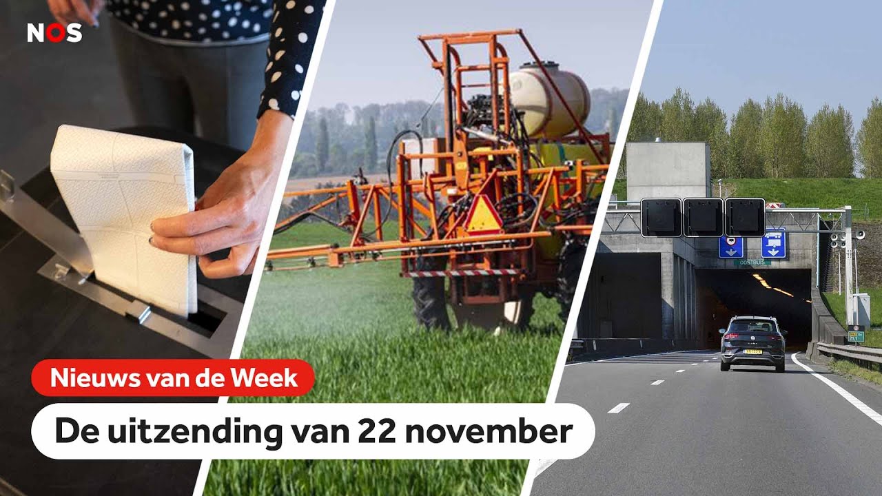 Verkiezingsdag in Nederland, bezorgdheid over landbouwgif en rijden door tunnel wordt gratis.