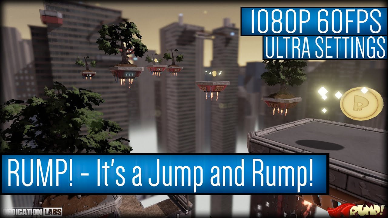 RUMP! - It's a Jump and Rump! Gameplay PC HD [1080p 60FPS]
