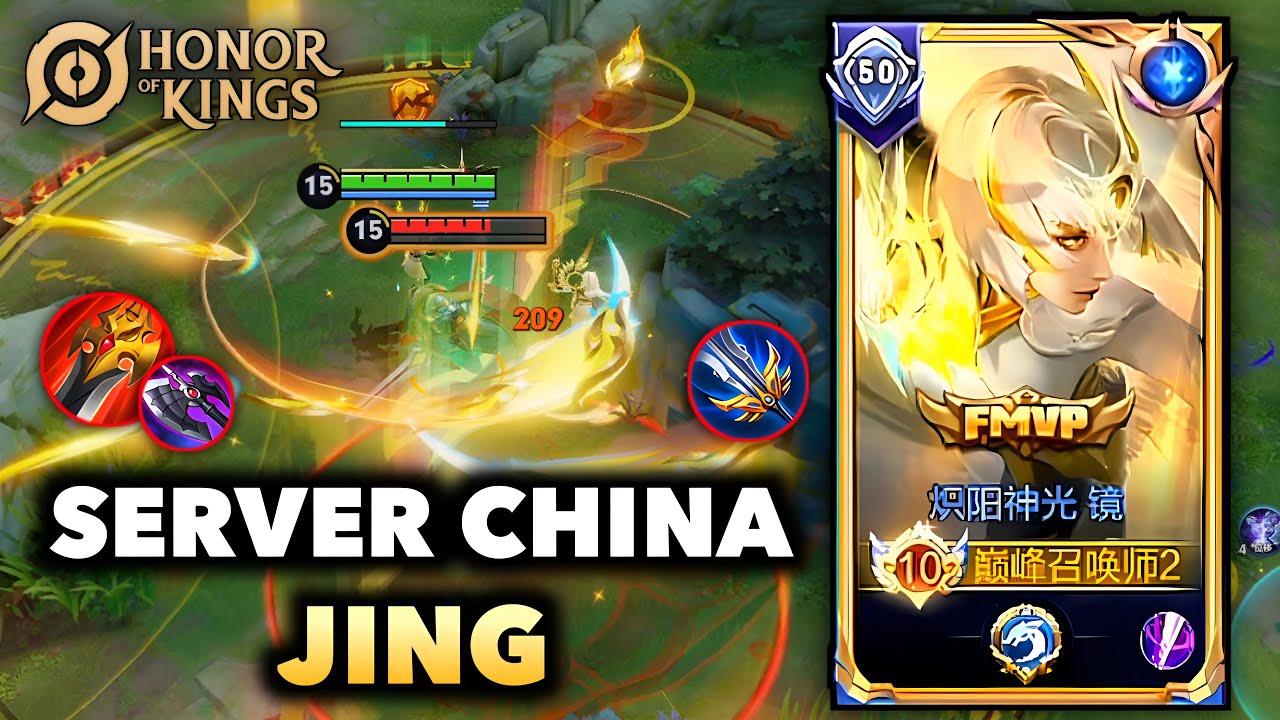 JING HOK CHINA | PRO PLAYER GAMEPLAY BUILD & ARCANA | JING LEGENDARY SKIN