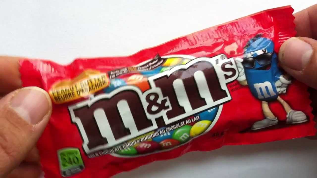 Обзор арахисового масла M&M's