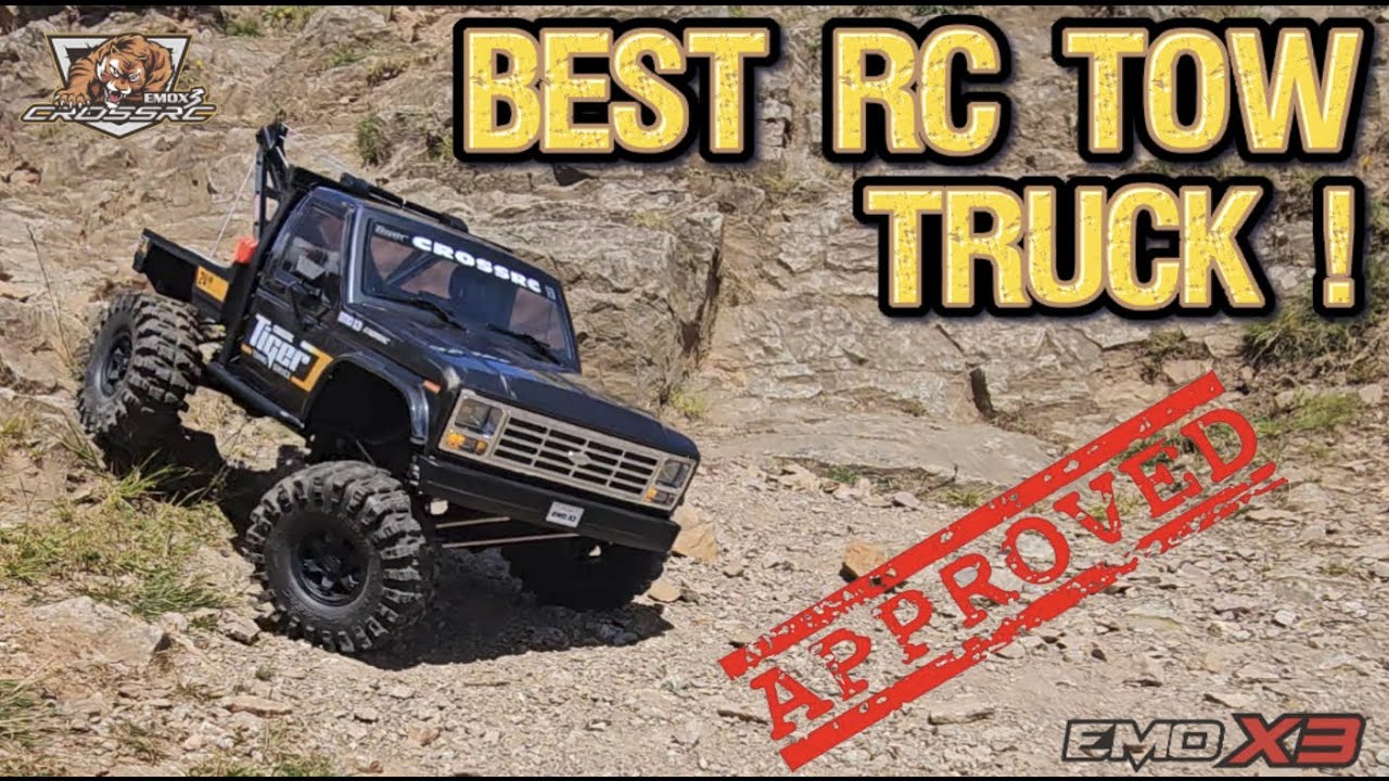 WOW ЛУЧШИЙ ГУСЕНИЧНЫЙ ЭВАКУАЦИОННЫЙ АВТОМОБИЛЬ - EMO X3 ОТ CROSS RC