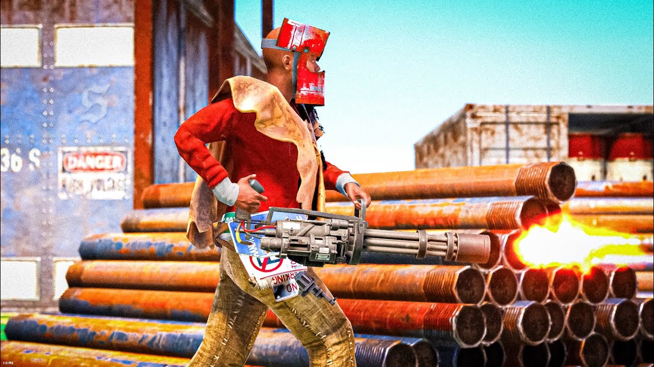 This Oil Rig run will forever be scarred in my memory 😂 - RUST SOLO #5 S148