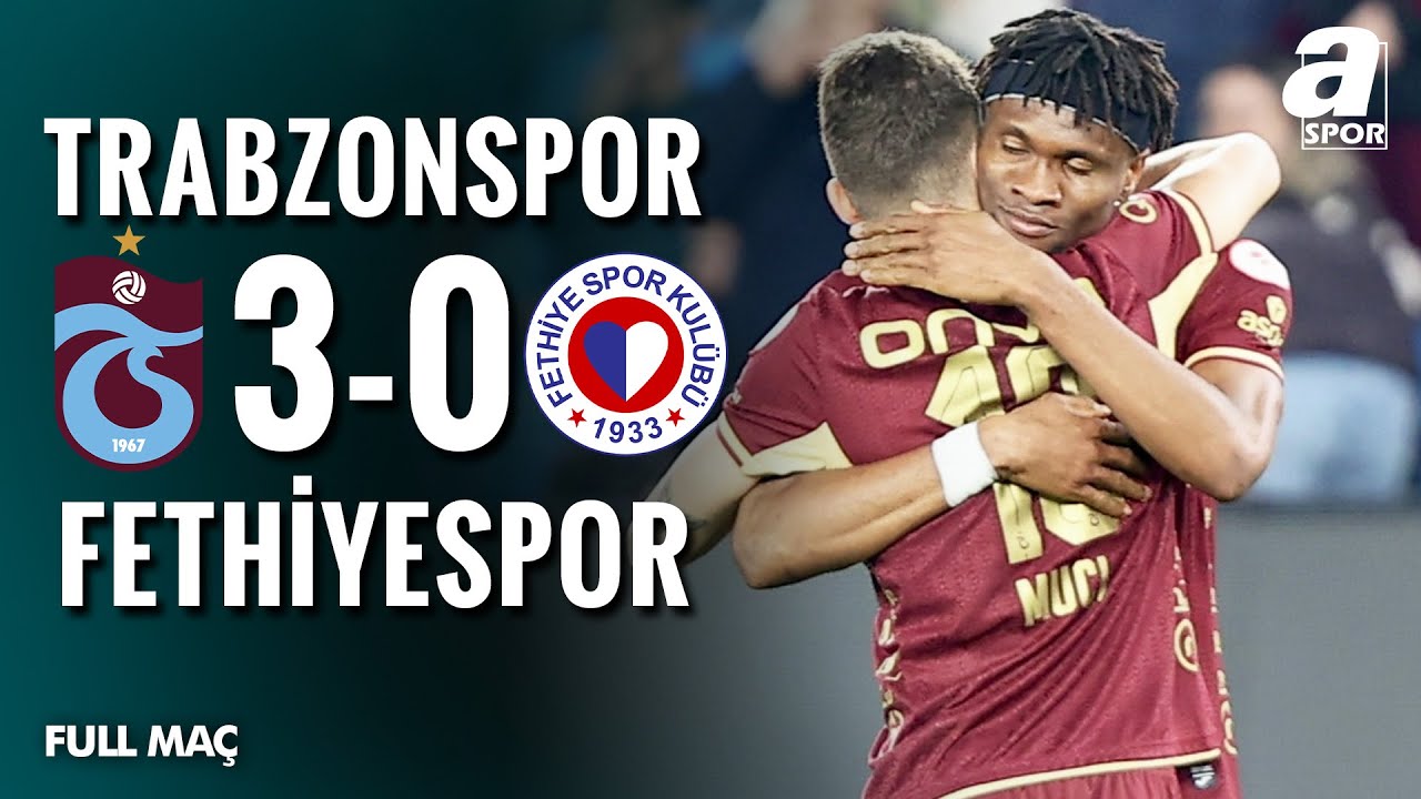 Trabzonspor 3-0 Fethiyespor | FULL MAÇ | Ziraat Türkiye Kupası A Grubu 3. Hafta Maçı | 03.02.2026