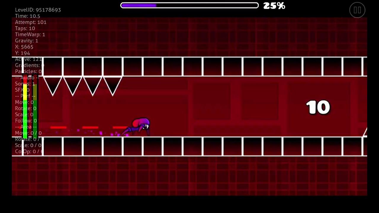 Spam challenge geometry dash