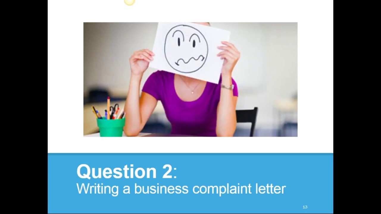Completing The Writing Lesson Examination in Practical English