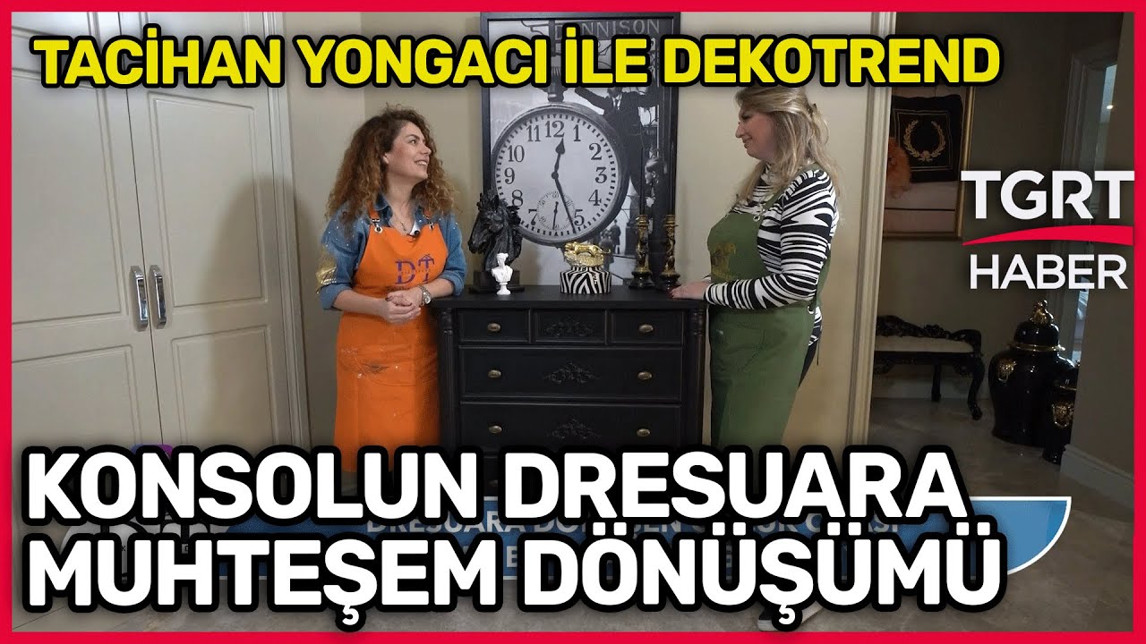 Konsolun Dekotrend ile Komodine Muhteşem D&ouml;n&uuml;ş&uuml;m&uuml; - Tacihan Yongacı ile Dekotrend
