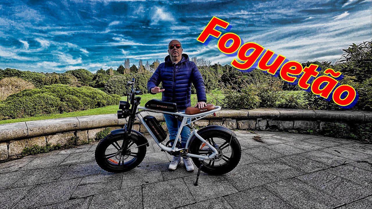 E Bike Engwe M20 750W 150 KM - A mais rapida e com mais estilo