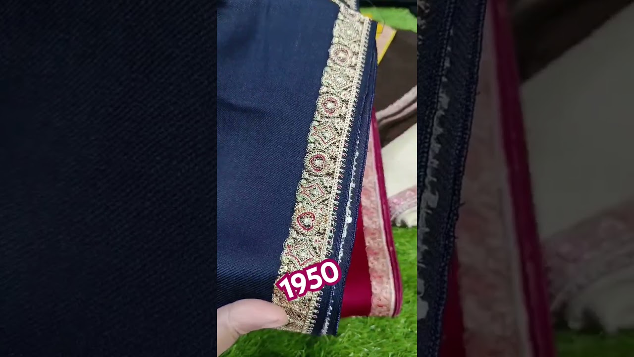 Wool embroidery shwl 1950 