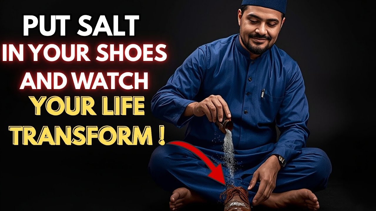 EPISOSE 5 : PUTTING SALT IN YOUR SHOES – A SECRET BLESSING THAT CAN TRANSFORM YOUR LIFE | ISLAM🧂🕋